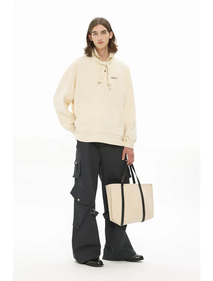 Adjustable strap cargo pants