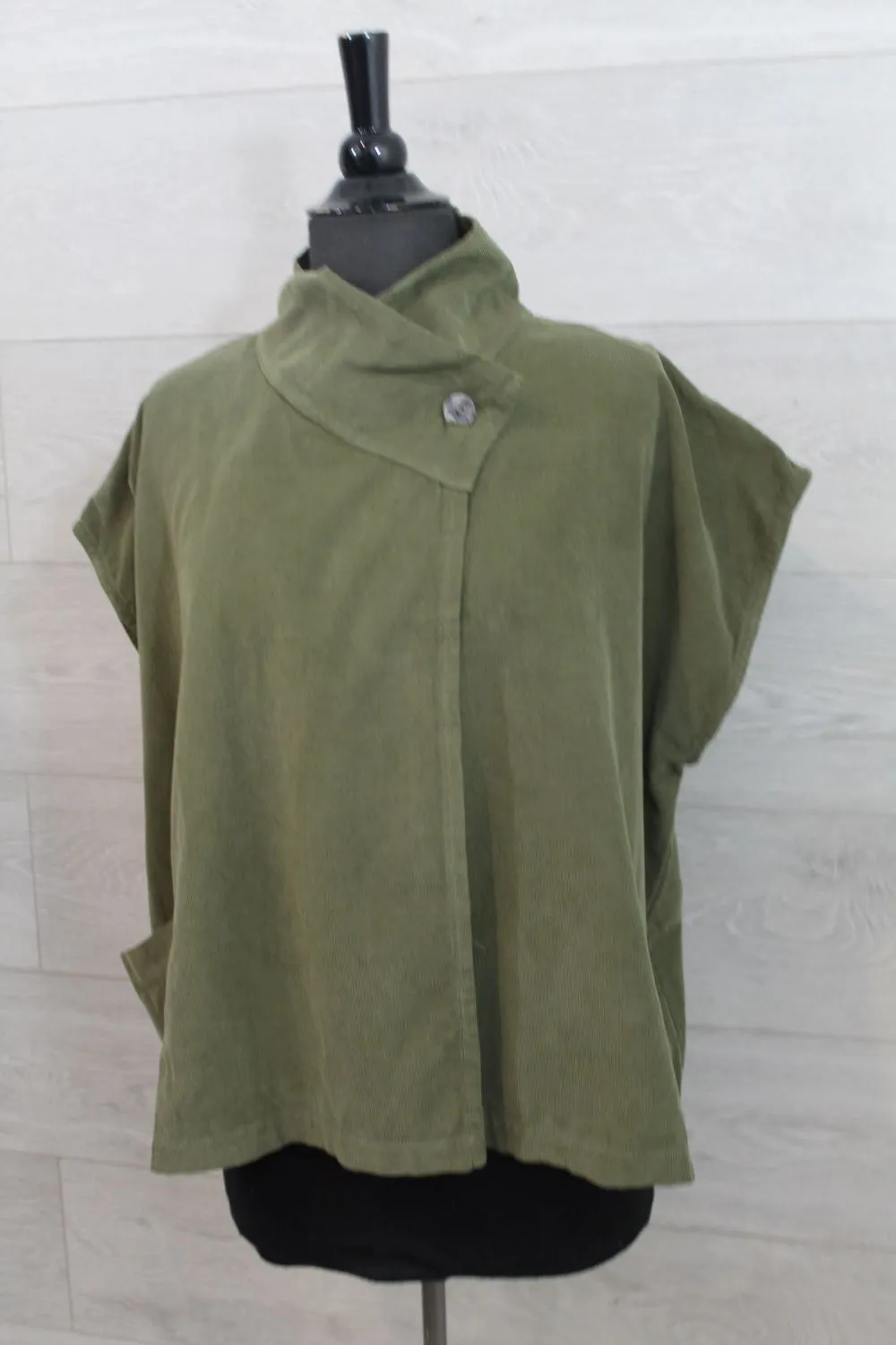 Bryn Walker Granada Corduroy - Greta Vest FINAL SALE ITEM