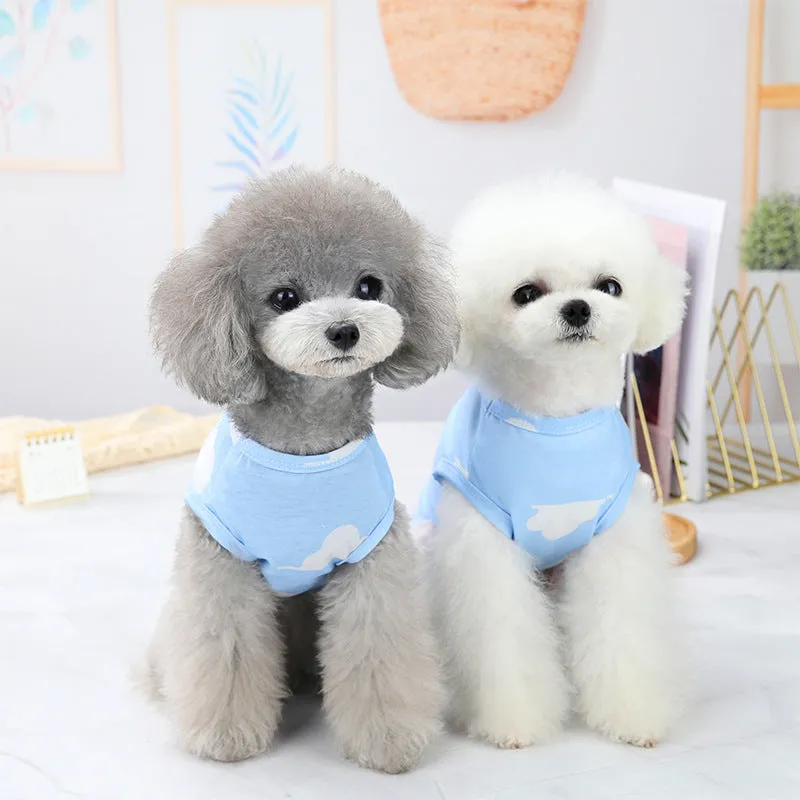 Dog Clothes Puppy Boys Vest