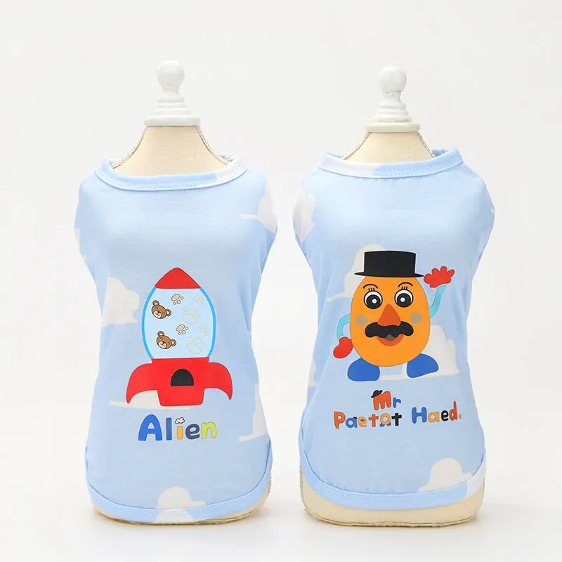 Dog Clothes Puppy Boys Vest