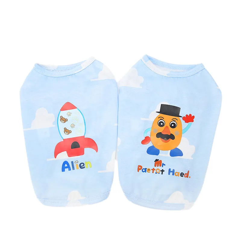 Dog Clothes Puppy Boys Vest