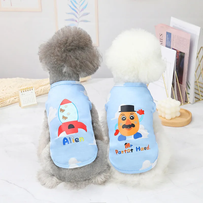 Dog Clothes Puppy Boys Vest