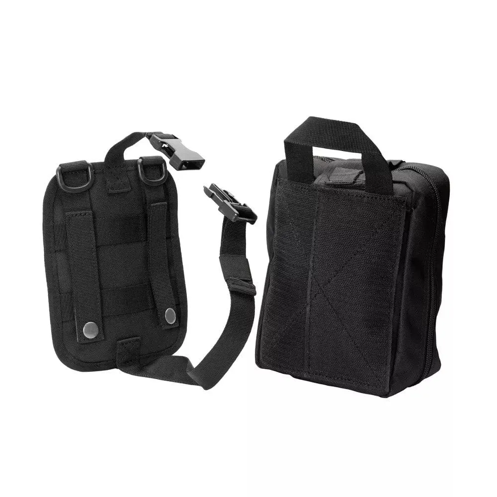 Emergency Tactical Trauma Bag - Molle Bag Trauma Kit 2.0 by Adventure Medical - Black - For 1 Person/1 Use