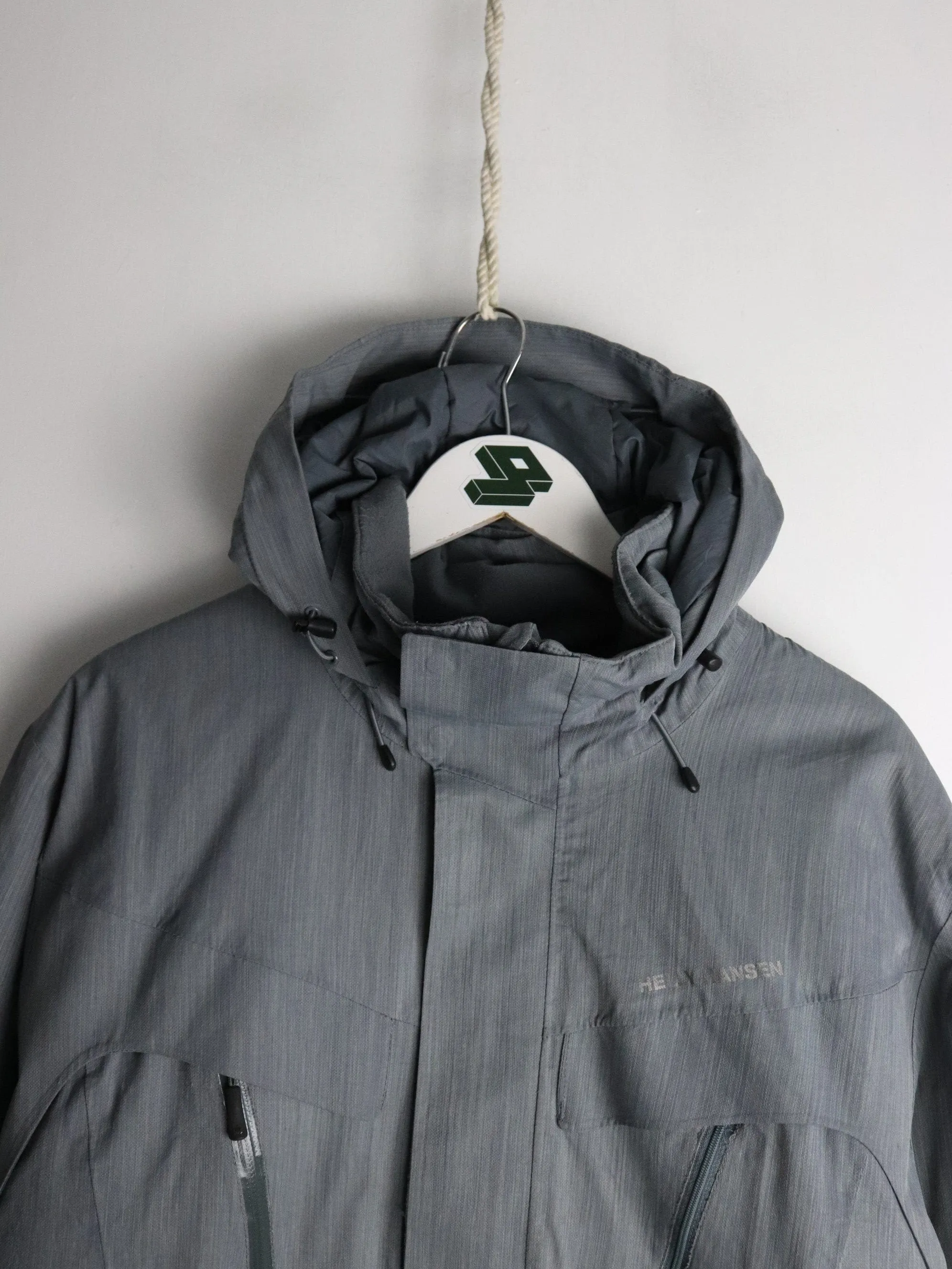 Helly Hansen Jacket Mens XL Grey Ski Coat