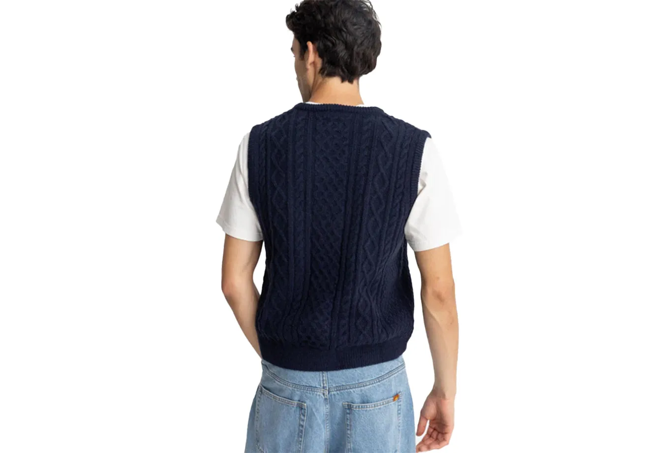 MOHAIR KNIT VEST