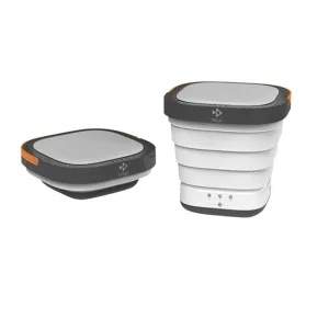 Portable Mini Folding Clothes Washing Machine Bucket Automatic Home Travel Self-driving Tour Underwear Foldable Washer