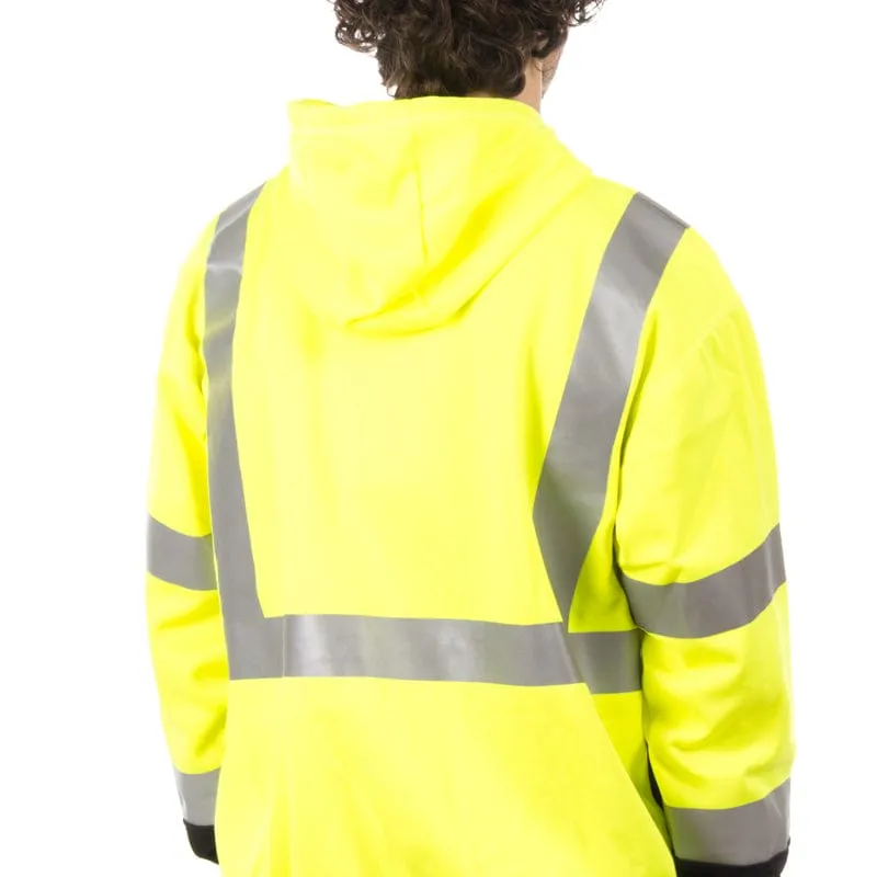 Portwest Hi-Vis Two-Tone Zipped Hoodie B315