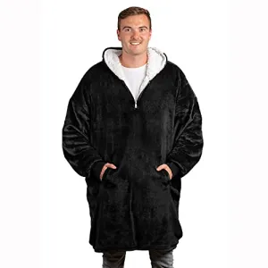 Trekki Oversized Hoodie Blanket Sweatshirt Comfy Fleece Hooded Blanket Adult
