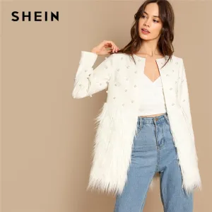 White Fur Coat