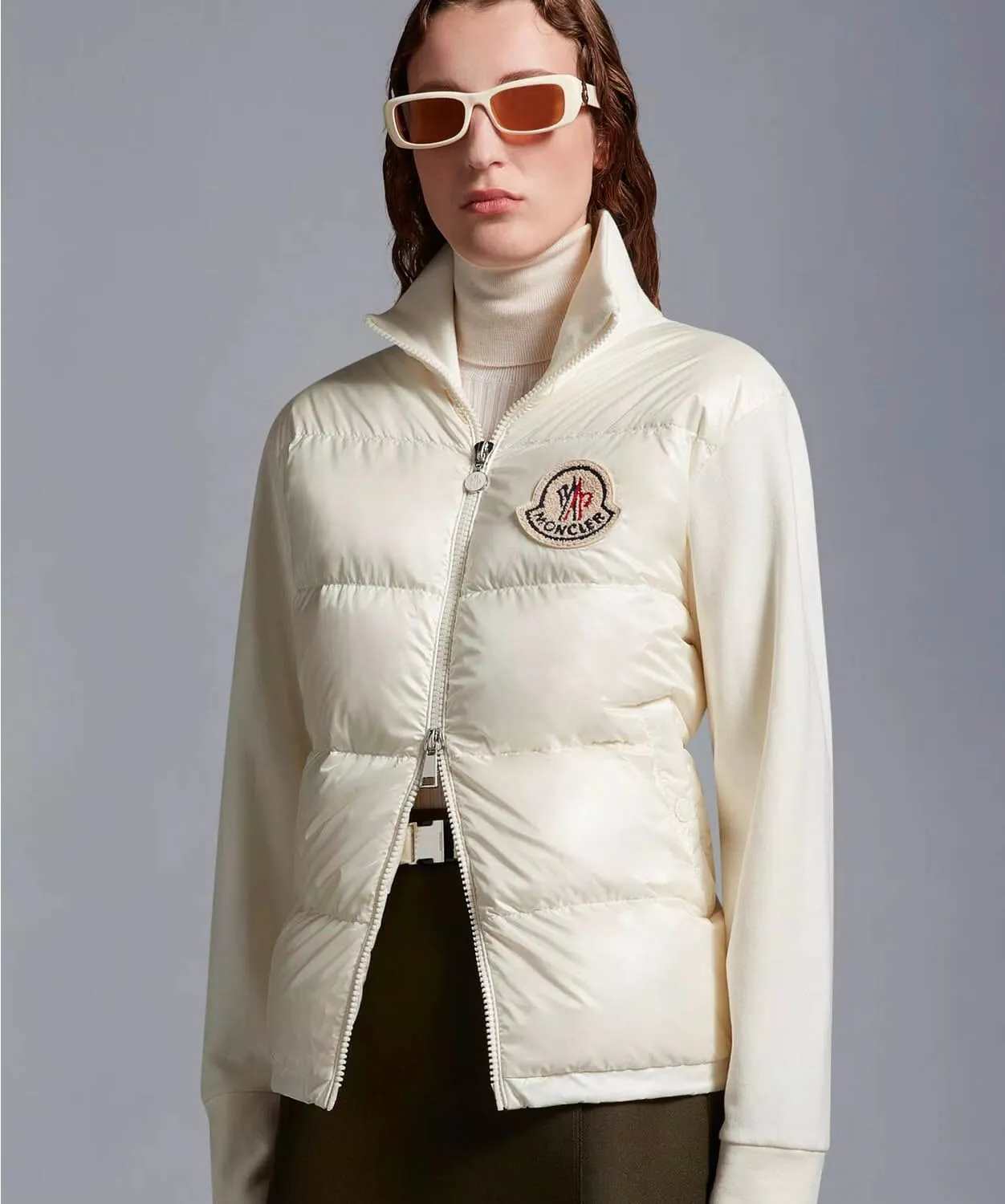 Women's Padded Zip-Up Sweatshirt